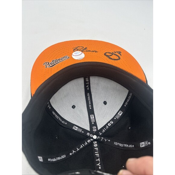 New Era 59Fifty Baltimore Orioles Embroidered Maryland Outline Hat Fitted 7-5/8 - Picture 5 of 6